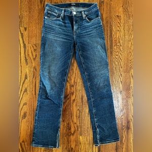 Hudson Midrise Straight Jeans